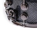 DW Collector's 7x14 SSC Maple Snare - Grey Crystal w/ Black Nickel HW