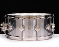 DW Collector's Series 6.5x14 Stainless Steel Snare Drum with Nk Hw