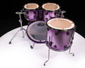 DW Collector's 4pc SSC Maple Kit- Lavender Glitz w/ Black Nickel HW
