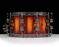 DW Collector's Series 7x14 Candy Stripe Padouk On Oak Shell
