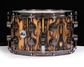 DW Collector's Series Royal Ebony 8x14 Snare Drum w/Black Nickel