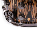 DW Collector's Series Royal Ebony 8x14 Snare Drum w/Black Nickel