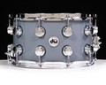 DW Collector's 8x14 Steel Grey Lacquer over Brass - Chrome Hardware