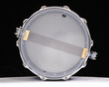DW Collector's 8x14 Steel Grey Lacquer over Brass - Chrome Hardware
