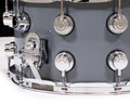 DW Collector's 8x14 Steel Grey Lacquer over Brass - Chrome Hardware