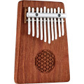 Meinl Sonic Energy 10 Notes Flower Of Life Kalimba - Redwood (KL1002FOL)
