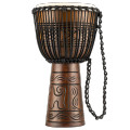 Meinl 13" Rope Tuned Headliner Wood Djembe - Artifact Series