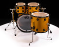 DW Collector's 4pc 333 Maple Kit - Vegas Gold Metallic w/Black Nickel