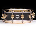 DW Collector's Carbon Fiber Edge 5.5x14 Snare w/Gold HW