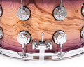 DW Collector's 8x14 SSC Maple Snare - Transparent Violet Burst