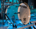 Sonor SQ2 6pc Maple Kit - Vintage Azure w/ Birdesye Maple Hoops