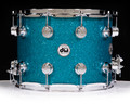 DW Collector's Series 10x14 Maple SSC Snare - Teal Glass