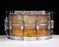 Ludwig LB484R 8x14 Raw Brass Snare