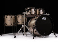 DW Collector's 6pc SSC  Maple Nickel Sparkle Glass w/Black Nickel