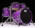 DW Collector's 5pc Maple SSC Kit - Ultraviolet Purple w/Chrome HW