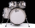 Gretsch Brooklyn 4pc Kit - Silver Sparkle, w/Double Tom Mount