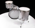 Gretsch Brooklyn 3pc Kit - Silver Sparkle, w/Single Tom Mount