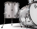 Gretsch Brooklyn 3pc Kit - Silver Sparkle, w/Single Tom Mount
