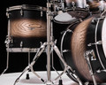 Tama Star Walnut 5pc Satin Black Japanese Sen Burst
