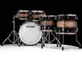 Tama Star Walnut 5pc Satin Black Japanese Sen Burst Kit- Open Box