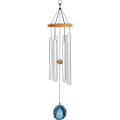 Meinl Sonic Energy Blue Agate Meditation Chime, 29 height, Silver