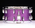 Gretsch Brooklyn 7x14 Snare Double Row Lugs - Purple Sparkle Nitron