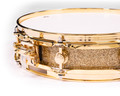 DW Collector's SSC Maple 3.14x13 Pi Snare - Gold Glass w/ Gold HW