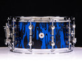 Sonor SQ2 14"x7" Medium Beech Snare - Blue Tribal