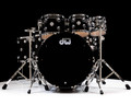 DW Collector's 7pc Maple SSC Kit - Gloss Black Finishply w/Chrome HW