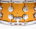 DW Collector's 7x14 Maple SSC Snare - Liquid Copper Lacquer w/Chrome HW