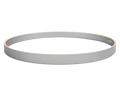 DW 22" Maple Bass Drum Hoop - Satin Metallic Silver