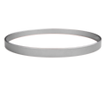 DW Design 22" Bass Drum Hoop - Satin Metallic Silver