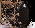 DW Collector's 7pc SSC Maple Kit - Smoke Glass Contrails w/Gold HW