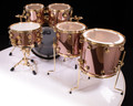 DW Collector's 6pc SSC Maple Kit - Rose Copper w/Gold HW