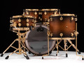 DW Collector's 5pc SSC Maple Kit - Honey to Ebony Satin Oil Burst