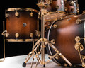 DW Collector's 5pc SSC Maple Kit - Honey to Ebony Satin Oil Burst