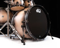 DW Collector's 6pc SSC Maple Kit - Natural to Ebony Satin Oil Burst
