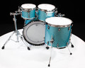 Gretsch Brooklyn Series 4pc Shell Pack w/ 22" Bass  - Turquoise Sparkle