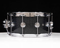 DW Collector's 6.5x14 SSC Maple Snare - Black Ice w/Chrome HW