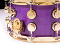 DW Collector's 7x14 SSC Maple Snare - Ultraviolet Purple w/Gold HW