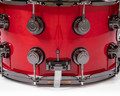 DW Collector's 8x14 SSC Maple Snare - Candy Apple Red w/Black Nickel