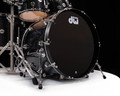 24" bass drum dw black ice