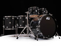 DW Collector's 6pc SSC Maple Kit - Black Ice w/Chrome HW
