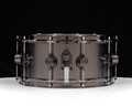 DW Collector's Series 6.5x14 Satin Black Nickel Over Brass Snare Drum with Black Nickel Hardware