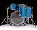 DW Design Series 4pc Kit - Aqua Metallic, CymbalFusion Exclusive