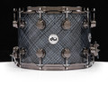 DW Collector's 10x14 Maple SSC Snare - Grey Crystal (DRX11014SSN091)
