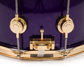 DW Collector's 6.5x14 Brass Snare Drum w/Gold - Illusion Purple