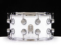 DW Brass Snare Drum 8x14 - Polar White