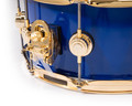 DW Collector's 6.5x14 Brass Snare Drum w/Gold - Yama Blue