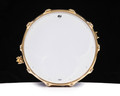 DW Brass Snare Drum 8x14 Gold Hardware - Yama Blue